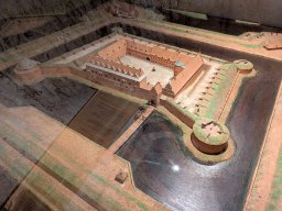 Modell der Burganlage Malmöhus