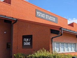 Eingangsbereich von Ystads Studios Visitor Center