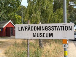 Eine alte Seerettungsstation auf Höhe unseres Parkplatzes wird heute als Museum genutzt.