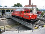 E94 001 (ÖBB 1020 018-6) auf der Drehscheibe der Lokwelten Freilassing (ehemaliges Betriebswerk Freilassing)