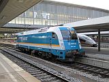 25.03.2011/München Hbf: alex 183 003 fährt hinaus in das Bahnhofsvorfeld.