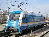 25.03.2011/München Hbf: alex 183 003 kehrt zurück aus dem Vorfeld.