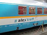 25.03.2011/München Hbf: alex treff/2. Kl.-Wagen (D-VBG 56 80 85-95 156-0 BRmz)
